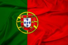 Waving Portugal Flag